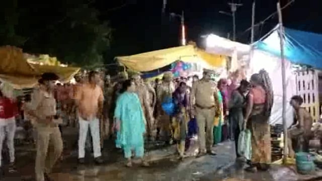 एसपी ने लिया मेला स्थल की सुरक्षा व्यवस्था का जायजा