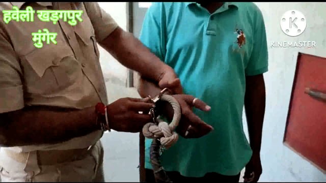  न्यायालय मामले के फरार आरोपी सैफल मंडल के हवेली  खड़गपुर पुलिस   गिरफ्तार कर जेल भेज दिया 