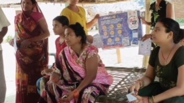 वजीरगंज थाना अध्यक्ष के निर्देश पर पुलिस ने मिशनशक्ति अभियान केतहत जागरूकता अभियान चलाया 