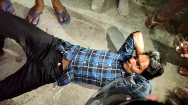 सिद्धार्थनगर जिले के जोगिया मे गाय को बचाने के चक्कर में मोटरसाइकिल सवार घायल 