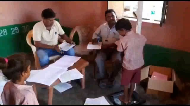 लौंद के आगनबाड़ी केंद्र  में 56 बच्चों के स्वास्थ्य का किया गया जांच