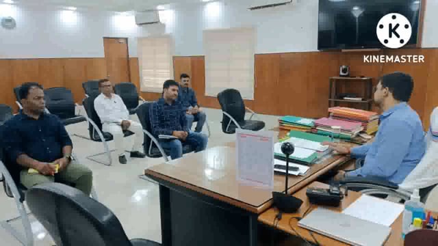 जिला पदा० बांका की अध्यक्षता में पिरामल  फाउंडेशन के अधिकारियों कि बैठक आयोजित