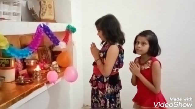 खबर औरैया से, जन्माष्टमी पर्व को लेकर बच्चों में दिखाई दिया उत्साह