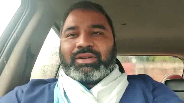 राजीव गांधी की मनाई गई जयंती तंजीद अहमद का बयान