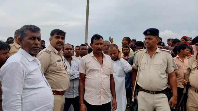 लखीसराय जिले के हलसी थाना सांढमांफ गांव के तालाब से एक शव किया गया बरामद जांच में जुटी हलसी पुलिस 