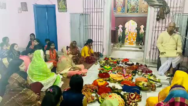 असरगंज सुरजूराम ठाकुरबाड़ी में देर रात्रि श्री कृष्ण जन्माष्टमी श्रद्धा पूर्वक भारी संख्याश्रद्धालुओं के बीच मनाई गई 