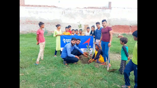 एचडीएफसी बैंक व एसएम सहगल फाउंडेशन द्वारा किया गया वृक्षारोपण
