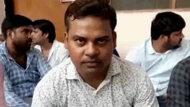 औरैया तहसील में लेखपाल संघ के द्वारा दिया गया धरना प्रदर्शन