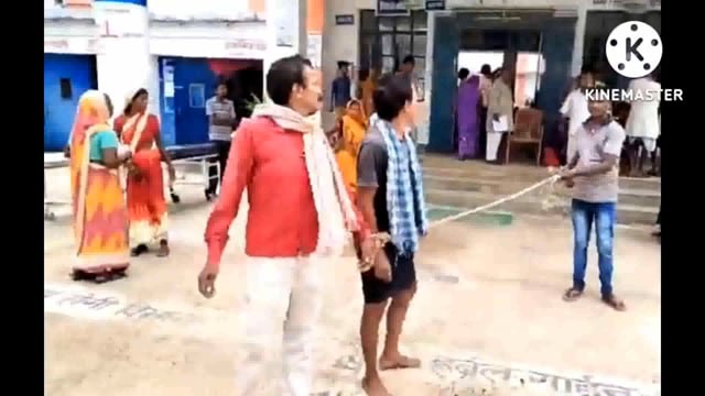 महगा्य गांव से मारपीट मामले में दो आरोपी गिरफ्तार, करोना जांच के बाद भेजा न्यायिक हिरासत में