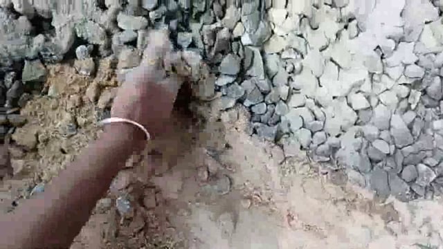 पशु चिकित्सालय के निर्माण में गुणवत्ता विहीन, मानक विपरीत सामग्री का हो रहा प्रयोग
ठेकेदार इंजीनियर की धांधली वायरल