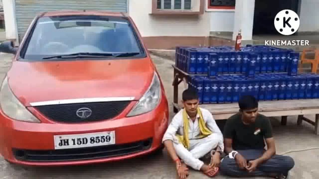 जिले के बौसी थाना की पुलिस 180 लीटर विदेशी शराब के साथ दो तस्कर को किया गिरफ्तार