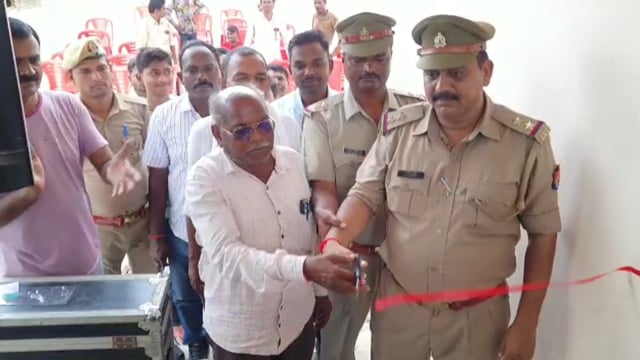 शिवगढ़ थाने में बने पुलिस बैरक एवं विवेचना कक्ष का हुआ वर्चुअल लोकार्पण