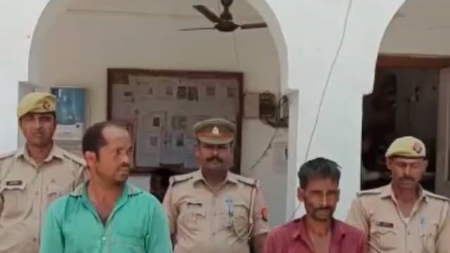 जनपदबहराइच खैरीघाट थाने की पुलिस ने मक्का पुरवा से 100 लीटर अवैध जहरीली शराब के साथ दो आरोपित को किया गिरफ्तार भेजा न्या