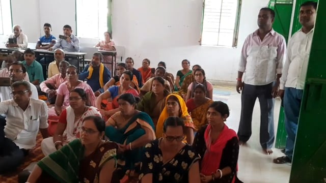 चानन  : उमावि. बन्नूबगीचा में बुनियादी साक्षरता चहक प्रशिक्षण कार्यक्रम समापन का डीपीओ ने किया निरीक्षण। 