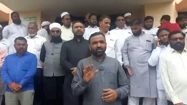 मोहम्मद पैगंबर यांना अपशब्द वापरणाऱ्या आमदार राजासिंह यांच्यावर कठोर कार्यवाही करावी,माजी नगरसेवक अहमद सरवर