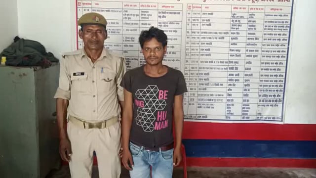 फफूंद क्षेत्र से पुलिस ने शांति भंग के तहत किया गिरफ्तार