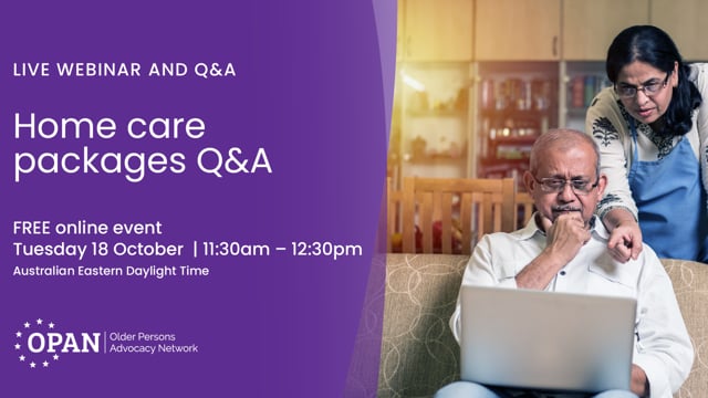 Home care packages Q&A