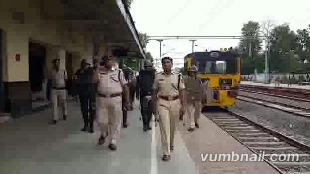 प्रदर्शन को लेकर अलर्ट मोड पर रही आरपीएफ और जीआरपी @shashi709164 