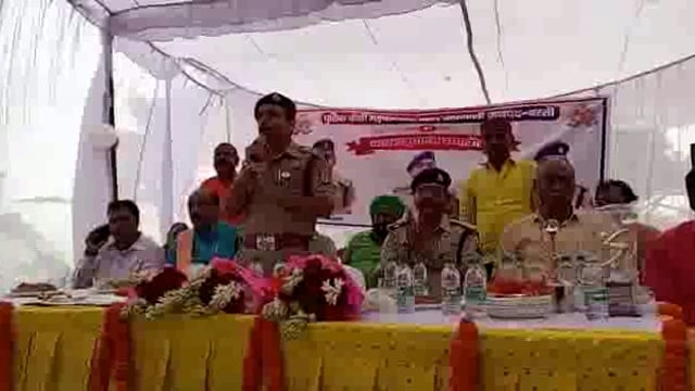 बस्ती जिले के मड़वानगर में हुआ पुलिस चौकी का भव्य उद्घाटन ,पुलिस अधीक्षक आशीष श्रीवास्तव ने पहुंचकर उद्घाटन किया