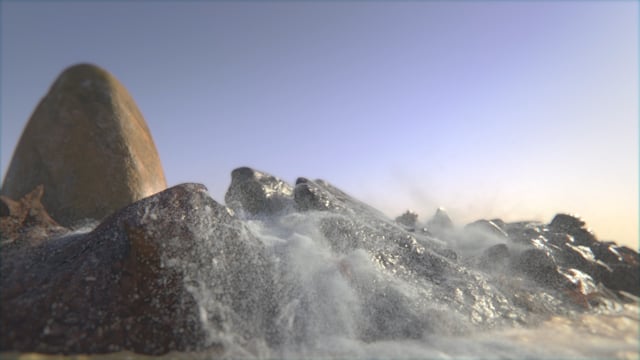 Simulation - Wave crashing Thumbnail