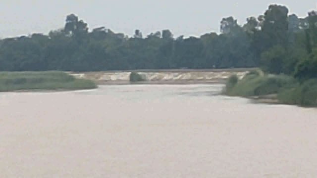 जिले में रुक रुक कर हो रही बारिश से राप्ती नदी का बढ़ा जल अस्तर नेबुआ व अन्य स्थानों पर तेजी से हो रही कटान ।