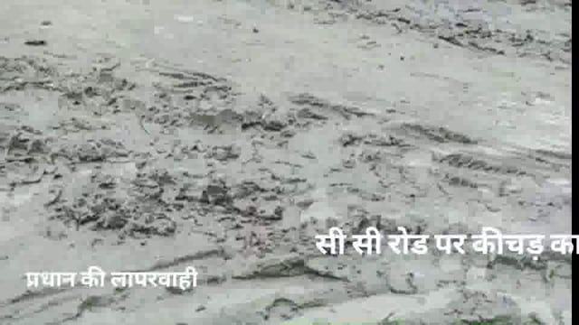 ग्राम मुबारकपुर ऊँचा गाँव की सी सी रोड पर गन्दगी का कब्जा,नालिया हुयी चोक, सफाई कर्मी गायब,प्रधान, सेक्रेटरी हुआ लापरवाह