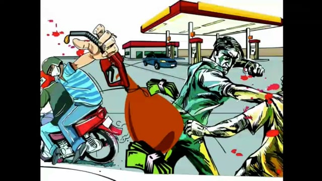 दिघंची येथील पेट्रोल पंपावर तीन जणांच्या टोळीकडून पहाटे दरोडा; आटपाडी पोलीस स्टेशनमध्ये गुन्हा दाखल

