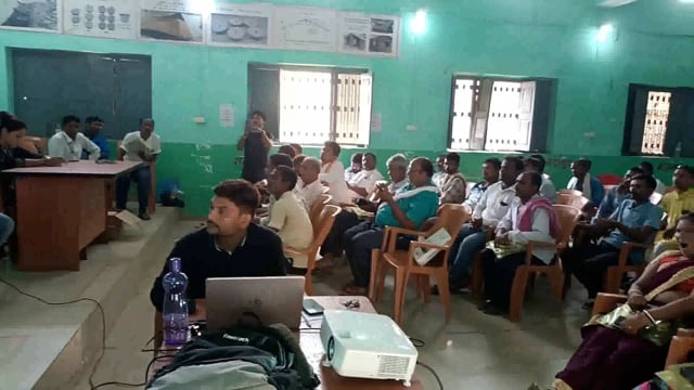 वार्ड सदस्यों को अंबेडकर सभागार सूर्यगढ़ा में दूसरे दिन का प्रशिक्षण दिया गया 