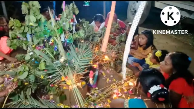 फुल्लीडुमर प्रखंड के विभिन्न गांव में हर्षोल्लास के साथ मनाया गया कर्मा धर्मा व्रत