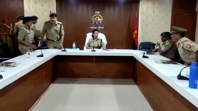 एसपी की अध्यक्षता में क्राइम मीटिंग का आयोजन