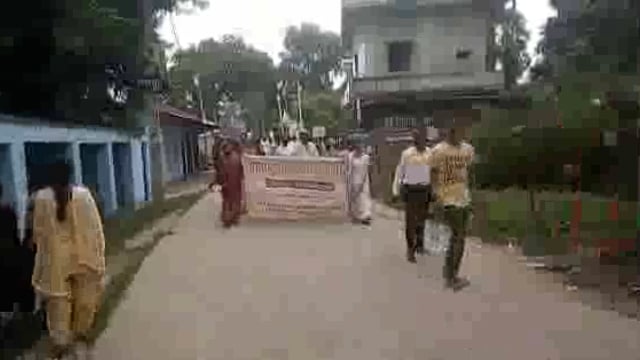 पढ़ी-लिखी जब होगी माता, घर की बनेगी भाग्य विधाता नारे के साथ अंतर्राष्ट्रीय साक्षरता दिवस पर शिक्षा सेवकों ने निकाली रैल