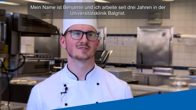 Berufsportrait: Diätkoch in der Balgrist-Spitalküche