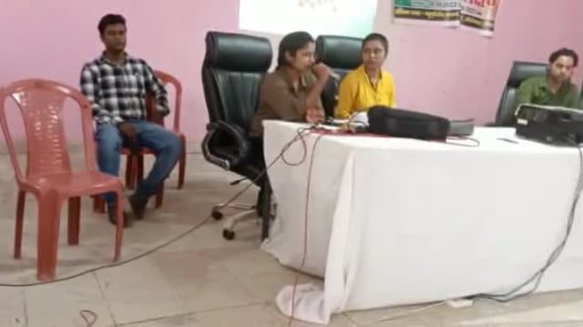 मदनपुर बहुदेशीय भवन में 6 पंचायत के वार्ड सदस्यों चल रही प्रशिक्षण का हुआ समापन