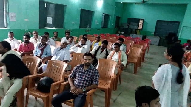 द्वितीय चरण के रूप में वार्ड सदस्यों को तीसरे दिन का दिया गया वार्ड से संबंधित प्रशिक्षण