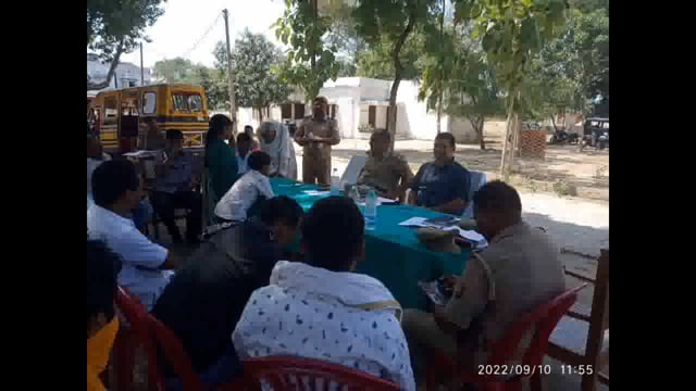 गोंडा :तहसीलदार की अध्यक्षता में थाना समाधान दिवस का हुआ आयोजन