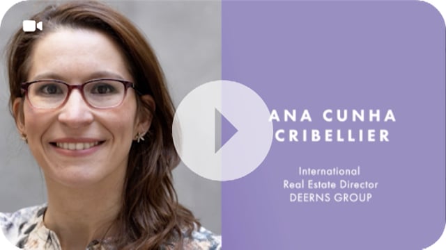 Miniature Anna Cunha Cribellier - International real estate director of Deerns Group