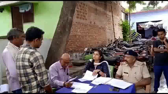 पंजवारा थाना परिसर में हुआ जनता दरबार का आयोजन।