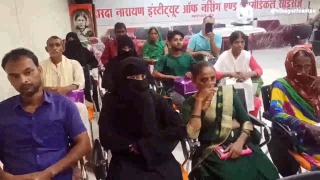 लायंस क्लब द्वारा टीवी के मरीजों को पुष्टाहार वितरित किया गया