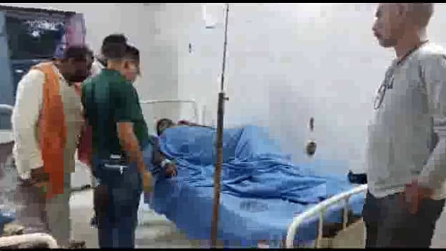 महुगाए गांव के समीप चलती बाइक पर गिरी आकाशीय बिजली, पत्नी की मौत पति घायल