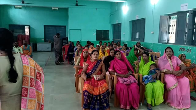 अंबेडकर सभा भवन सूर्यगढ़ा में वार्ड सदस्यों को तीसरे चरण के लिए तीसरे दिन का  प्रशिक्षण दिया जा रहा है