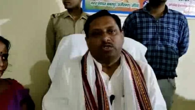 औरैया :भाजपा के इटावा लोकसभा सांसद रामशंकर कठेरिया ने सपा के राष्ट्रीय अध्यक्ष अखिलेश यादव पर साधा निशाना