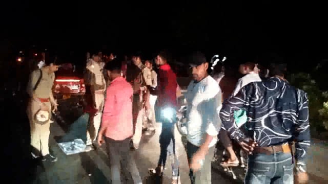 माट के पानीगांव रोड पर अज्ञात वाहन ने बाइक सवार को रौंदा मौके पर ही दर्दनाक मौत