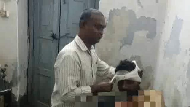 शराब के पैसों के बटवारे के लिए युवक का फोड़ा सिर, स्थिति गंभीर, मामला आमस थाना के मंझौलिया गांव का#crime 