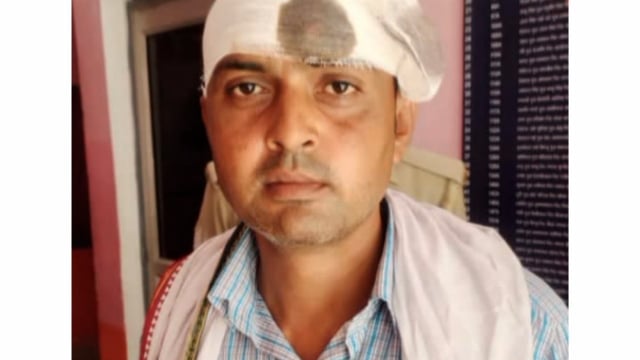 खैर विद्युत विभाग चेकिंग करने के लिए गई गांव उदय गाड़ी लाइनमैन के साथ अभद्रता की लाइनमैन प्रदीप कुमार का सिर फोड़ा 