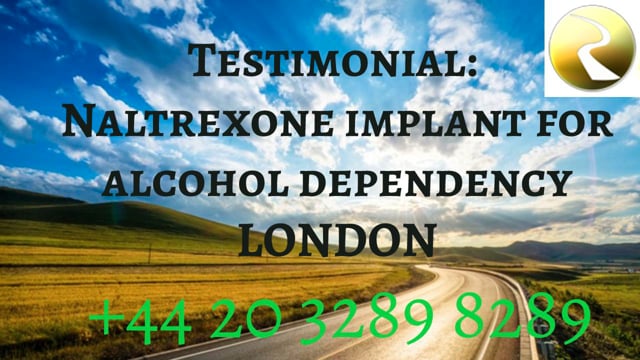 Naltrexone implant for alcoholism