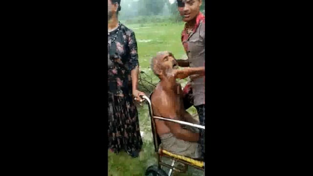 गोंडा आकाशीय बिजली गिरने से एक किसान की दर्दनाक मौत