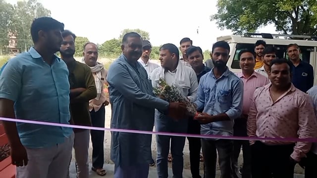 खैर कोतवाली के क्षेत्र शिवाला में मोदी जी के जन्मदिन के उपलक्ष में शिविर मनाया गया 