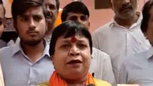 अलीगढ़:पूर्व मेयर शकुंतला भारती का बयान, कहा- इनकी नीयत और जहनियत को हम जानते हैं, उन्होंने खुद कहा वो चोर हैं