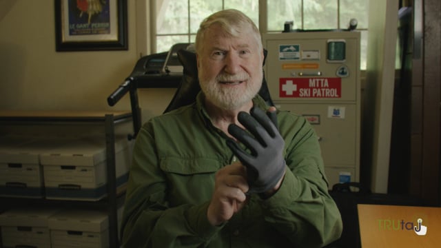 Frame from the TruTaj product demo film