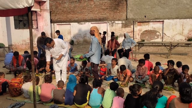 बाबा बस्तीराम की पुण्यतिथि पर विशाल भण्डारे का आयोजन,श्रद्धालुओं ने ग्रहण किया प्रसाद।